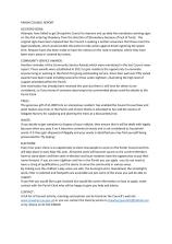 PARISH COUNCIL REPORT Jan 25